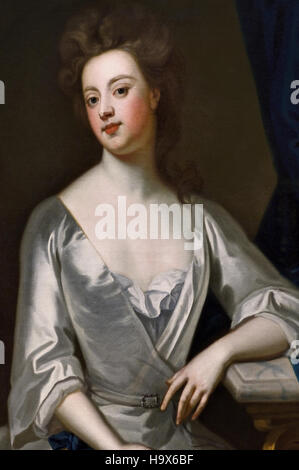 Sarah Churchill (née Jenyns (Jennings)), Duchess of Marlborough (1660-1744), Courtier. 1702 Sir Godfrey Kneller, Bt (1646-1723), Portrait painter. English England Stock Photo