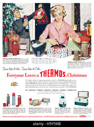 1958 Thermos Vintage Ad You're sure of the quality