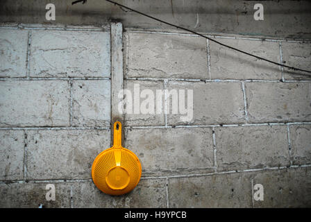 Interior of Central market, Iloilo, Panay, Philippines Stock Photo