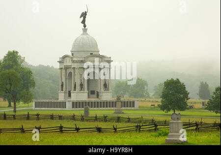 Pennsylvania Memorial, Gettysburg National Military Park, Pennsylvania Stock Photo