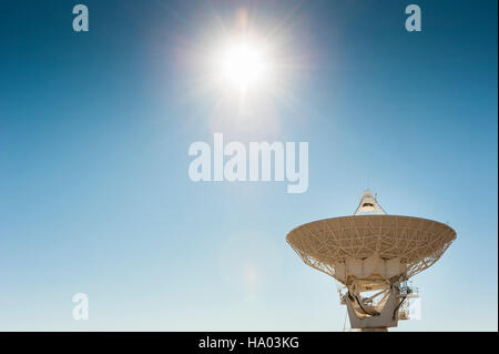 Astronomy observatory Very Large Array VLA radio telescope satellite dish antenna Socorro New Mexico USA Stock Photo