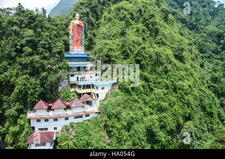 Tambun Tibetian Buddhist Temple, Perak - Tambun Tibetian Temple, also known as Jingang Jing She by the locals, is surrounded by magnificent perimeters Stock Photo