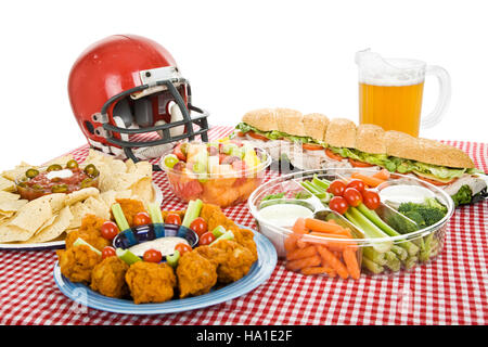 usdagov 24554701352 Super Bowl party food Stock Photo