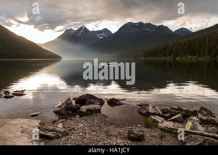 glaciernps 27987599795 Quartz Lake Fish Project 35 Stock Photo