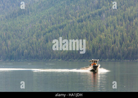 glaciernps 27987597255 Quartz Lake Fish Project 36 Stock Photo