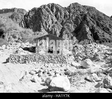 grand canyon nps 4738922453 10942 Grand Canyon Historic- Phantom Ranch Sewage Treatment Plant Construction  1981 Stock Photo