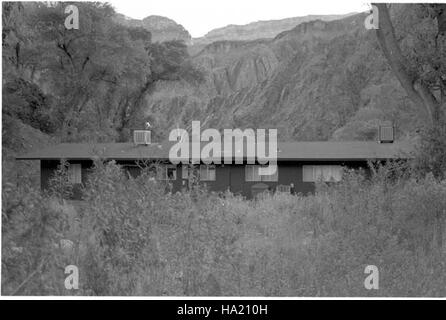 grand canyon nps 4739559032 11883  Grand Canyon Historic- Phantom Ranch Ranger Station 1985 Stock Photo