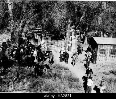 grand canyon nps 6904874007 01918 Grand Canyon Historic  Sierra Club Camp at Old Mine Site 1949 Stock Photo
