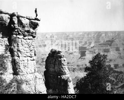 Grand Canyon Historic Grandview Trail Stock Photo