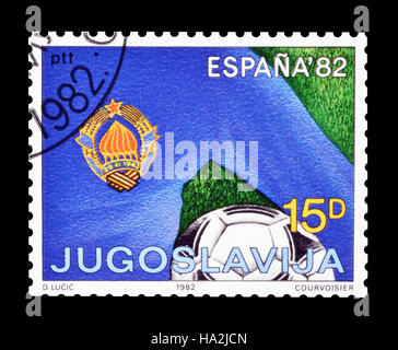 Yugoslavia stamp 1982 Stock Photo