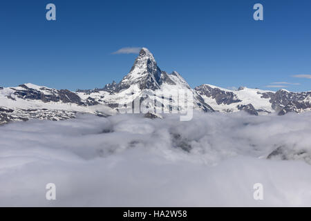 Matterhorn mountain, Zermatt, Switzerland Stock Photo