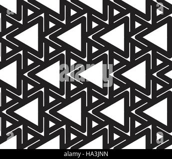Triangle seamless pattern Stock Vector