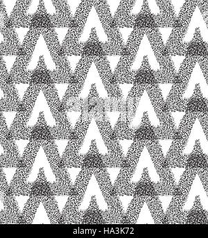 Triangle Abstract Chaotic Pattern Stock Vector