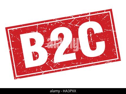 b2c square stamp Stock Vector Image & Art - Alamy