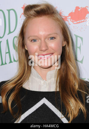 Hollywood, CA, USA. 27th Nov, 2016. Marci Miller. 85th Annual Hollywood Christmas Parade held on Hollywood Blvd. Credit:  Birdie Thompson/AdMedia/ZUMA Wire/Alamy Live News Stock Photo