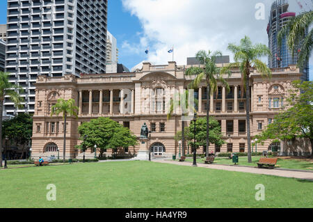 Treasury Casino & Hotel Brisbane, William Street, Brisbane City, Brisbane, Queensland, Australia Stock Photo