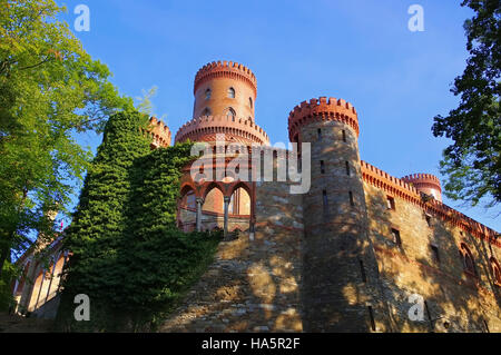 Kamieniec Zabkowicki Schloss - Kamieniec Zabkowicki Schloss palace, Silesia in Poland Stock Photo