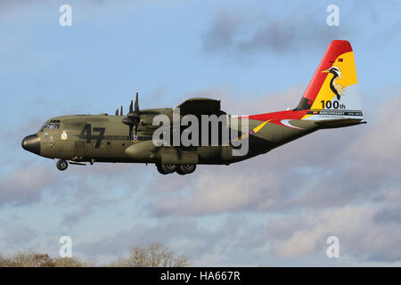 LOCKHEED MARTIN C130 HERCULES RAF ROYAL AIR FORCE Stock Photo