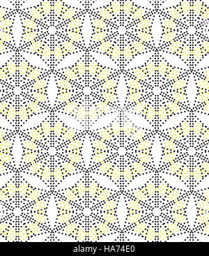 Seamless pattern perforation bacground Stock Vector