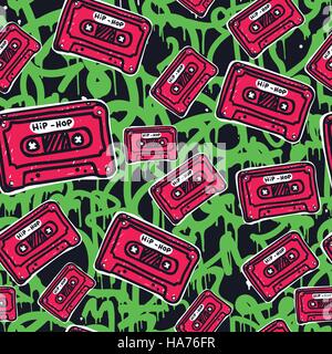 Graffiti Abstract pattern Stock Vector