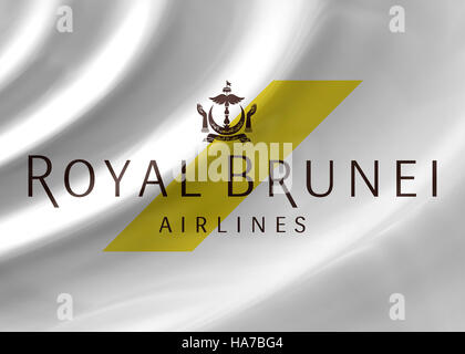 Royal Brunei Airlines Logo Stock Photo - Alamy