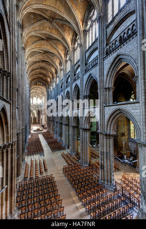 Rouen (northern France): Notre-Dame de Rouen cathedral Stock Photo