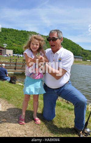 usfwsmidwest 7203382710 Genoa Kid's Fishing Day 2012 Stock Photo