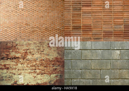 Grunge Concrete Wall Texture Pattern use for background Stock Photo