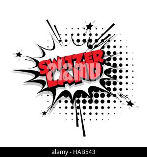 Comic text arrr sound effects pop art Stock Vector