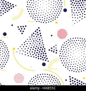 Vector seamless pattern. Universal repeating geometric abstract Stock Vector