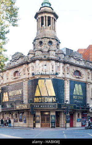 shaftesbury theatre london musical motown Stock Photo