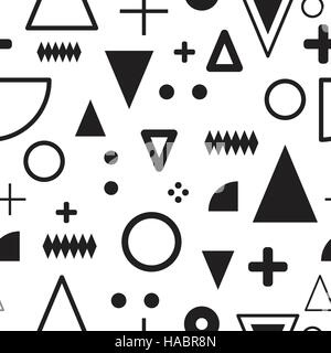 seamless abstract geometric pattern Stock Vector