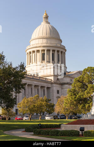 The Arkansas State Capitol in Little Rock, Arkansas. Stock Photo