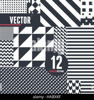 Pattern Set Stock Vector