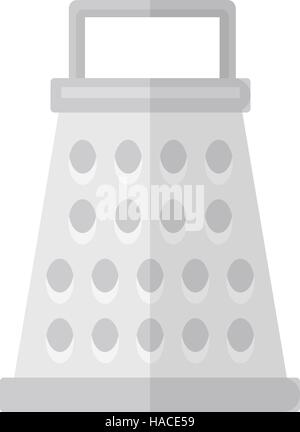 Grater icon vector flat style. Isolated on white background.  illustration Stock Vector