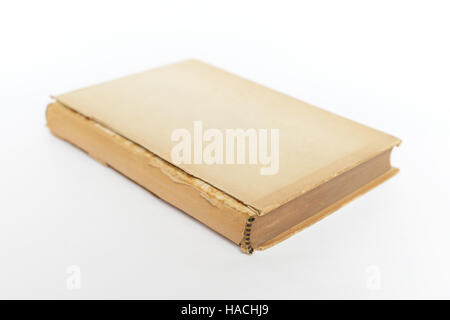 old book isolated on white background Stock Photo