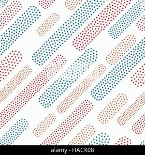 Vector colorful lineal geometric seamless pattern Stock Vector