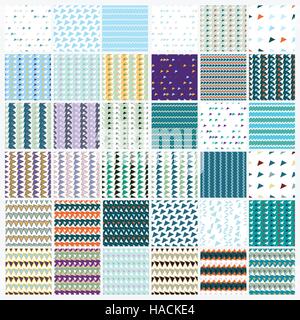 simple universal colorful geometric seamless pattern Stock Vector
