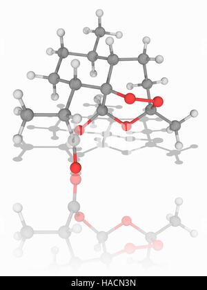 Artemisinin, C15H22O5