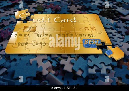 Here is generic, mock, credit card or debit card. Stock Photo