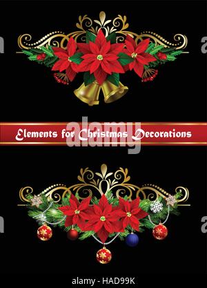 Christmas elements for your designs Stock Vector Image & Art - Alamy