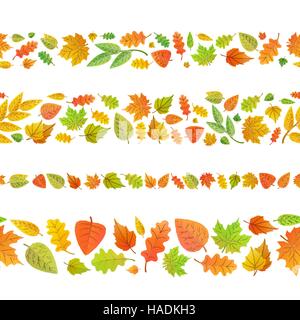 Seamless background made from autumn trees Stock Vector Image & Art - Alamy
