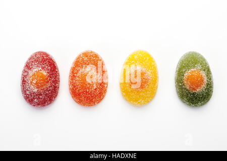 Jelly eggs Stock Photo