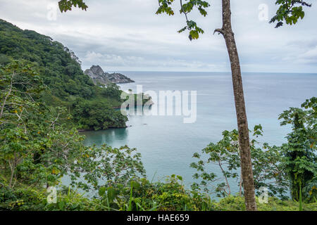 Catham Bay Cocos Island Stock Photo