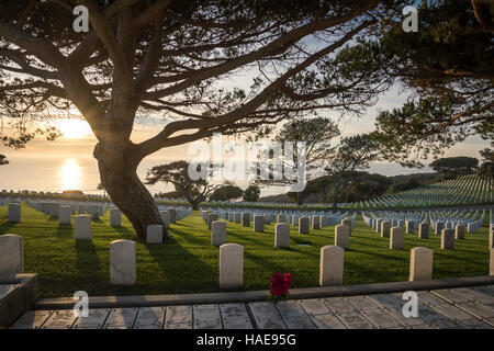 Fort Rosecrans National Cemetery is a federal military cemetery in the city of San Diego, California. It is located on the grounds of the former Army Stock Photo