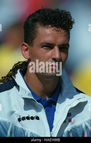 ROBERTO BAGGIO ITALY & JUVENTUS FC 05 July 1994 Stock Photo