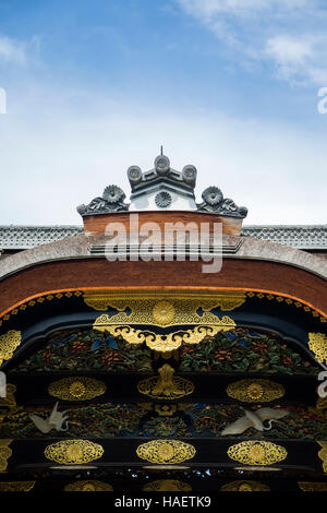 Detail from Ninomaru Palace at Nijo castle in Kyoto, Japan Stock Photo