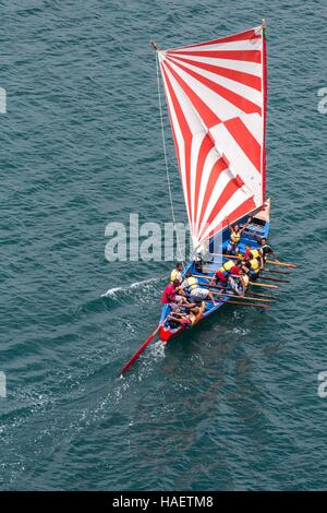 ILLUSTRATION OF MARTINIQUE, FRENCH ANTILLES, FRANCE Stock Photo