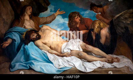 Lamentation of Christ, Anthony van Dyck, 1635, Museum of Fine Arts, Antwerp, Belgium, Europe Stock Photo