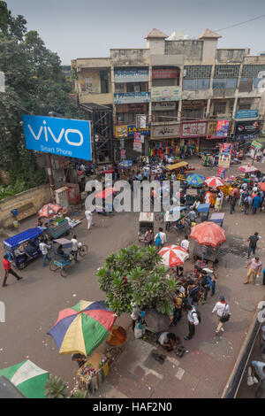 Street scene in Old Delhi, India Stock Photo